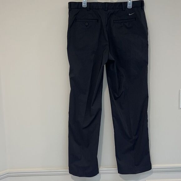 Nike Golf Dri Fit Pants Gray Striped Men's Size 36 x 32 - Picture 7 of 8